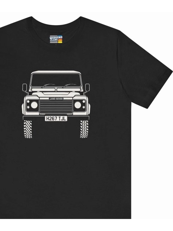 Reprint Rare Vintage Land Rover Defender Graphic Shirt : 1990 to 1994 90 / D90 & 110 / D110