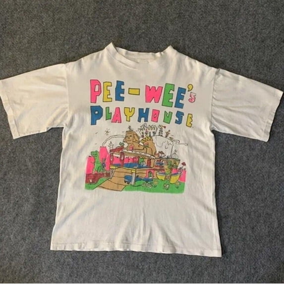 Reprint Rare Vintage Peewee's Playhouse Essential T-Shirt