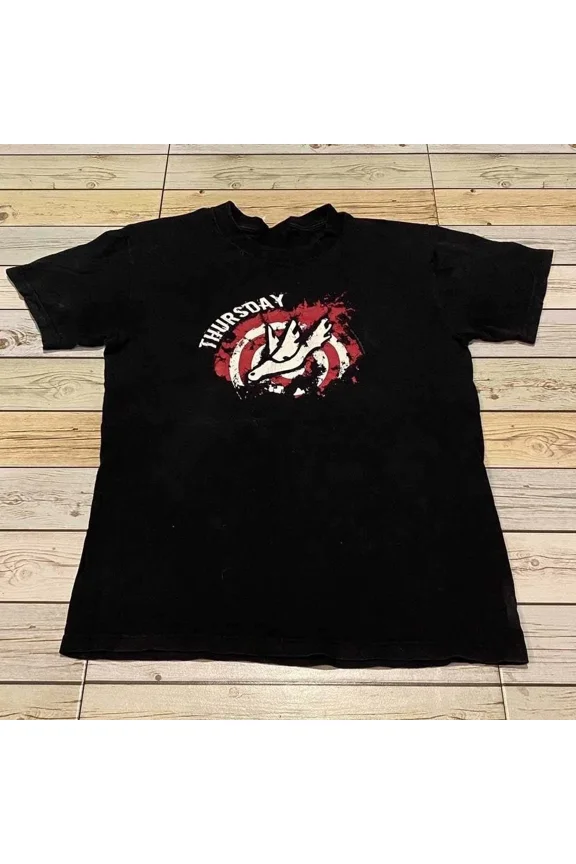 Reprint Rare Vintage Thursday Emo Hardcore Band Tour T-shirt Unisex Tee All sizes BO2133