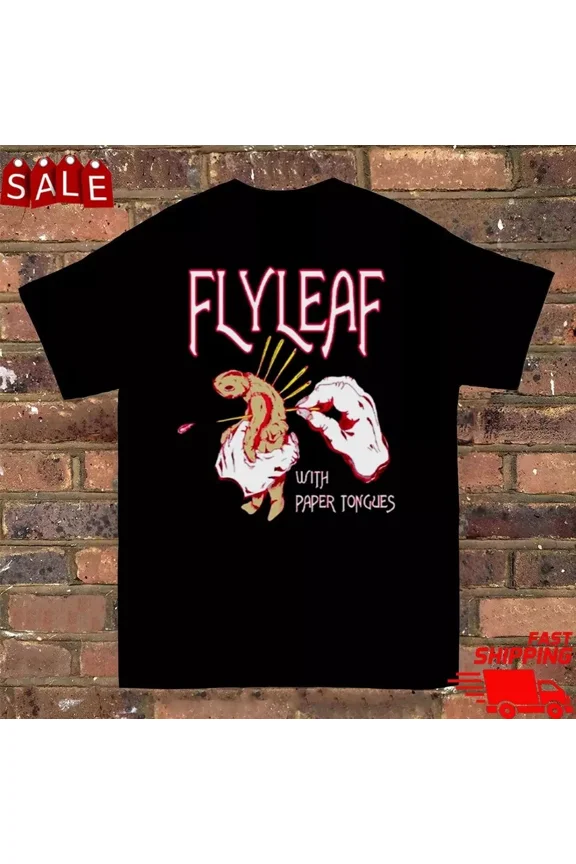 Reprint Rare Vintage With Paper Tongue Flyleaf T-Shirt Unisex Short Sleeve Size S-5XL LT312
