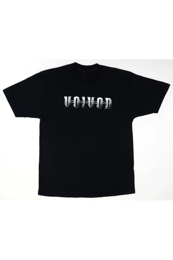 Reprint Rare Voivod Band Logo Black Cotton All size S-5XL Shirt OM812