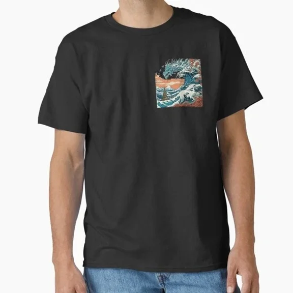 Reprint Rare Waves Classic T-Shirt T-Shirt Made in US/AUS Size S-2XL