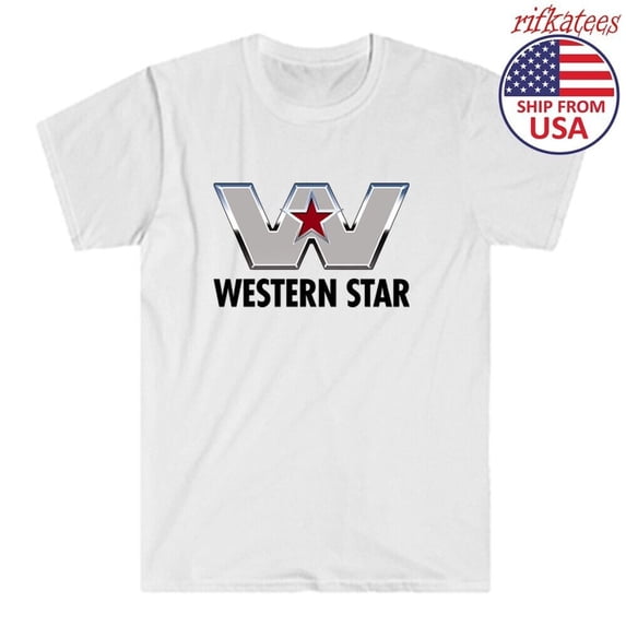 Reprint Rare Western Star Trucks Men's White Size S to 5XL