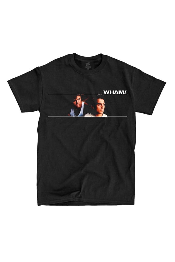 Reprint Rare Wham - Black Shirt - Ships Fast! High Quality!