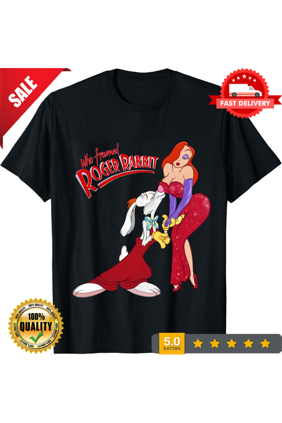 Reprint Rare Who Framed Roger Rabbit T-shirt unisex Cotton tee All size S-4Xl KK958, NEW INSTOCK-TH76151
