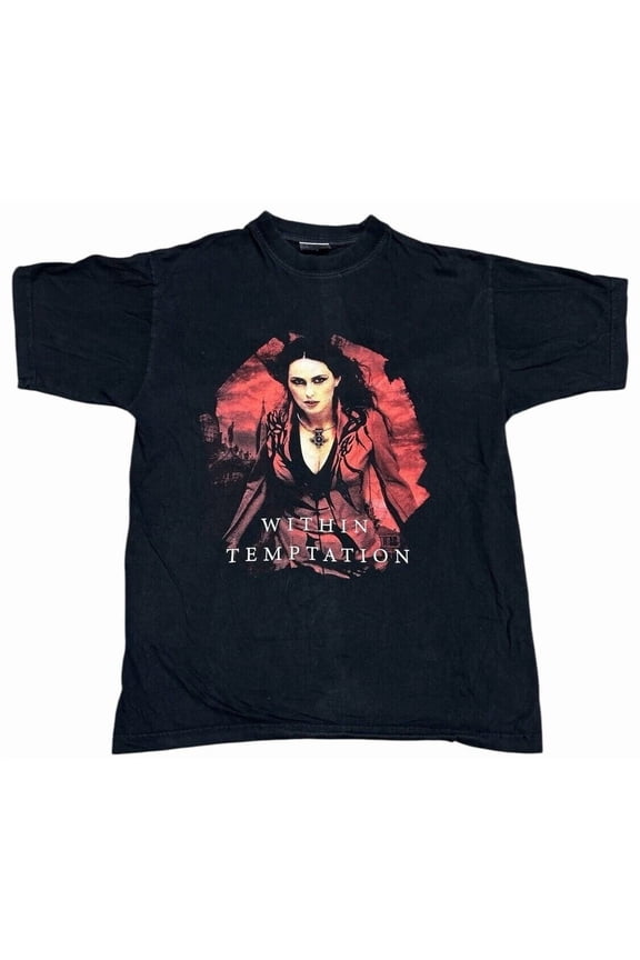 Reprint Rare Within Temptation Vintage 00s Gift For Fan Full Size S to 5XL T-shirt ZL1672