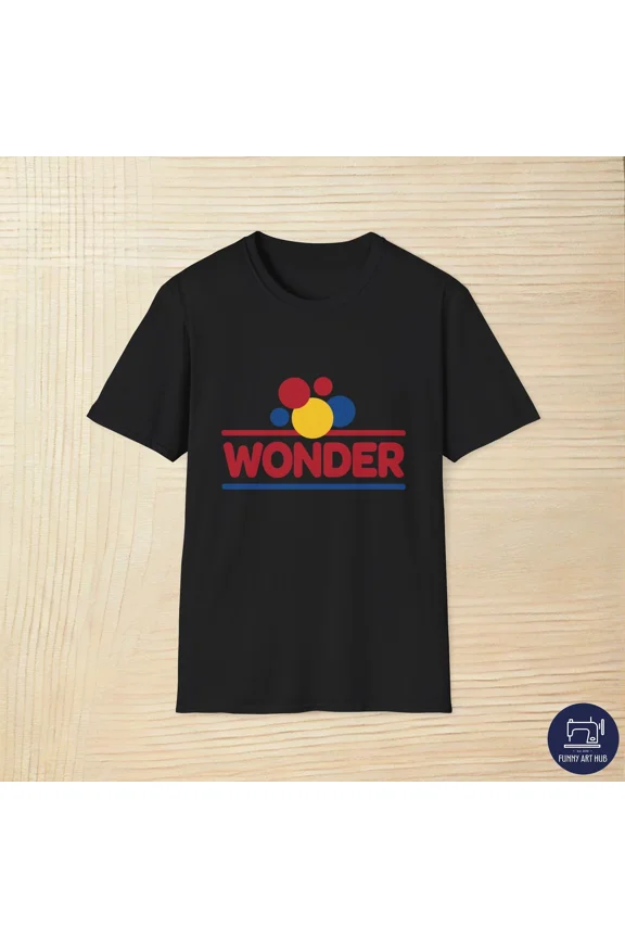 Reprint Rare Wonder Bread Logo Unisex T-Shirt