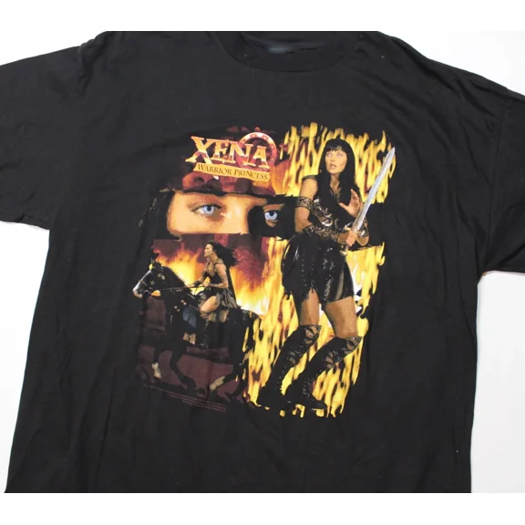 Reprint Rare Xena the Warrior Princess T-shirt Unisex Men Women Tee S-4XL CB362
