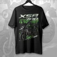 thumbnail image 1 of Reprint Rare Yamaha XSR 700 2015-2025 T-Shirt for Motorcycle Riders, 1 of 2
