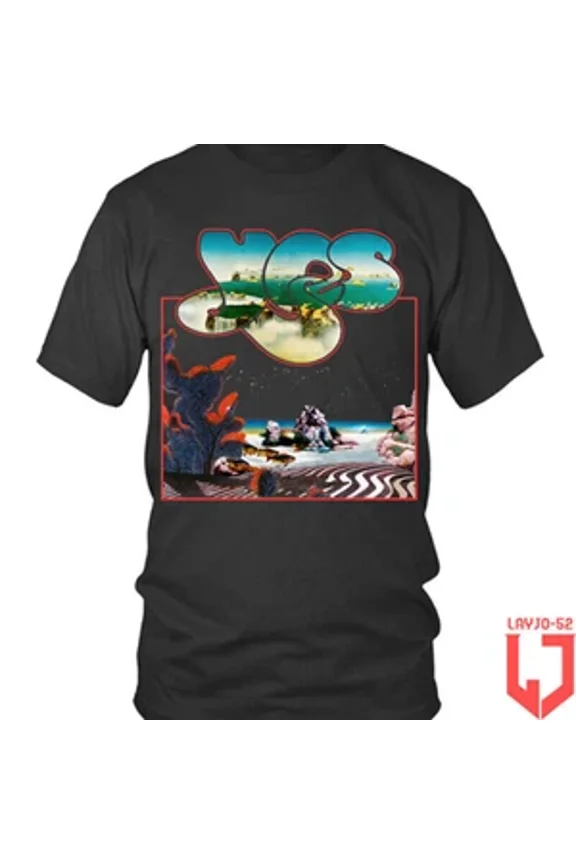 Reprint Rare Yes Vintage Steve Howe Unisex Rock Tee Tales From Topographic Oceans T-Shirt