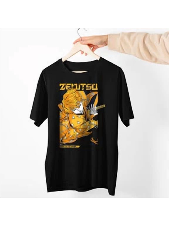 Reprint Rare Zenitsu Shirt, Lightning Breathing T Shirt, Hashira , Demon Slay Shirt, Anime
