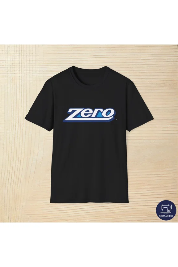 Reprint Rare Zero Bar Logo Unisex T-Shirt