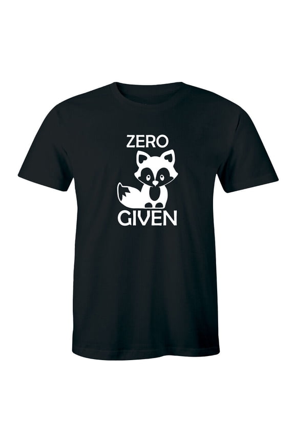 Reprint Rare Zero Given Shirt Funny Cute Sarcastic Animal Humor Men's Premium T-shirt Tee