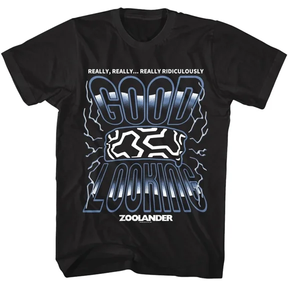 Reprint Rare Zoolander Really Ridiculously Good Looking Men's T Shirt