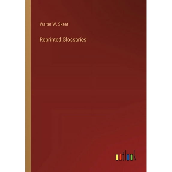 Reprinted Glossaries (Paperback)