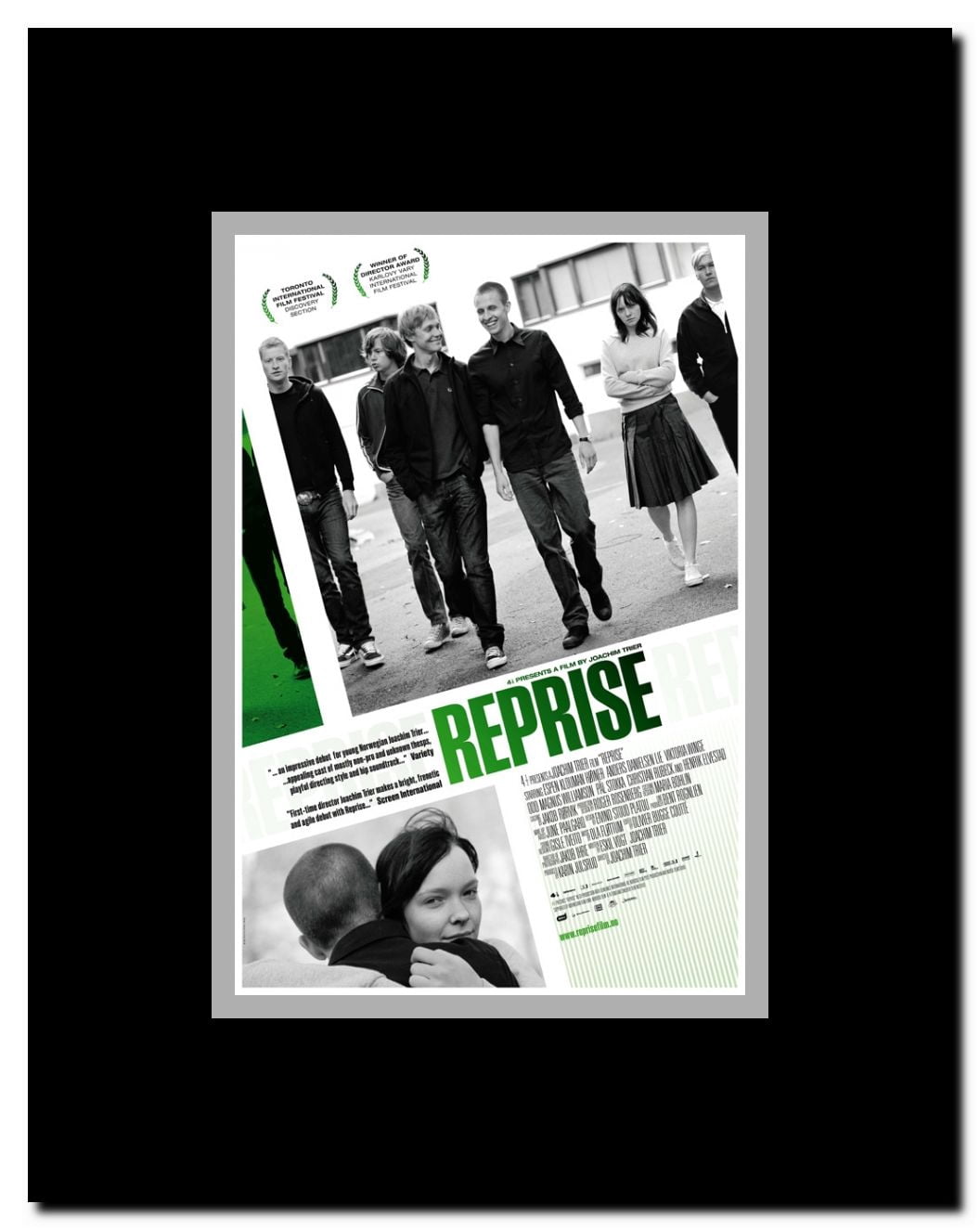 Reprise Framed Movie Poster