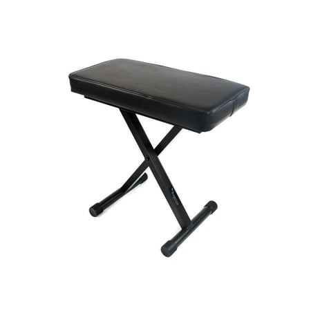 Reprize Accessories - Deluxe Keyboard Bench - Black