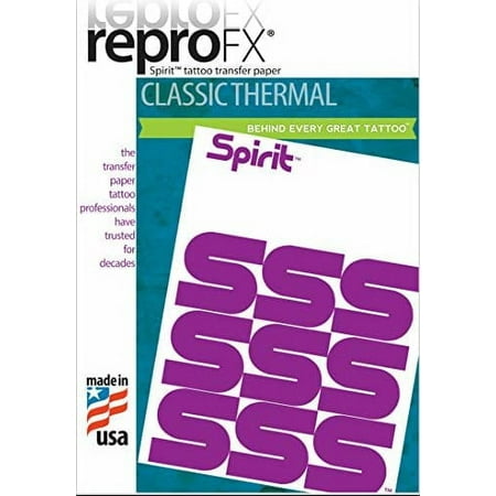 Repro FX Spirit Master Stencil Paper 100-sheets THERMOFAX ONLY -Tattoo Supplies-