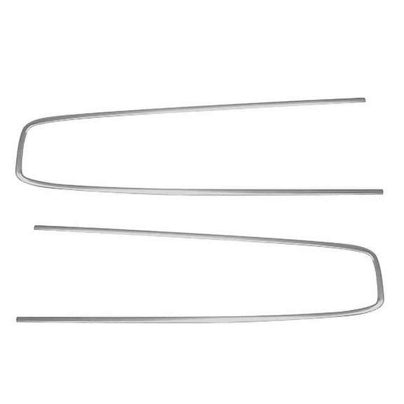Reproduction Aluminum Grille Trim Set 1966 Pontiac GTO