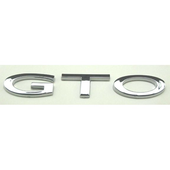 Reproduction Chrome "GTO" Trunk Emblem 2004-2006 Pontiac GTO