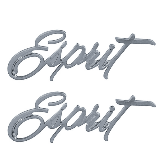 Reproduction Esprit Front Fender Emblem Set For 1976-1976 Pontiac Firebirds