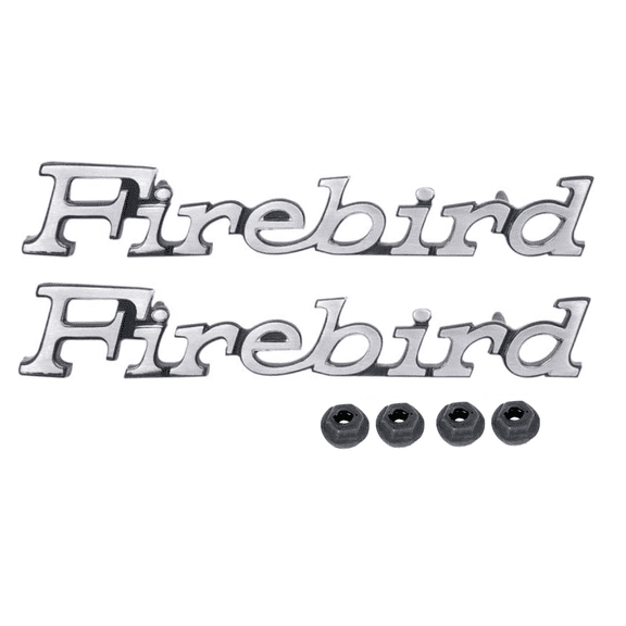 Reproduction Firebird Front Fender Emblem Set For 1970 Pontiac Firebird