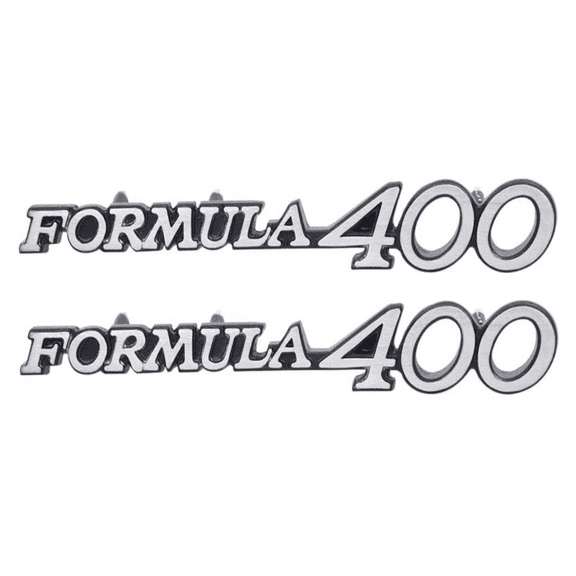 Reproduction Formula 400 Front Fender Emblem Set For 1970-1971 Pontiac Firebird