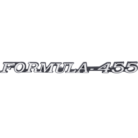 Reproduction Formula 455 Front Fender Emblem For 1972-1975 Pontiac Firebird