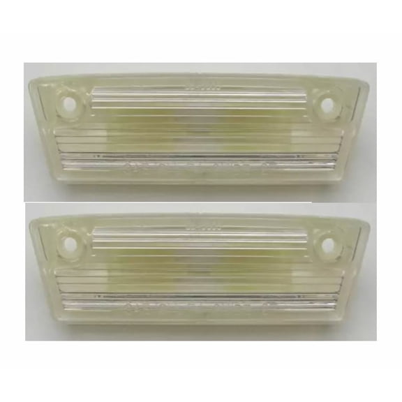 Reproduction License Plate Light Lens Housing Set 1974-78 Firebird/Trans AM