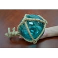thumbnail image 1 of Reproduction Turquoise Glass Float Ball With Net 5", 1 of 1