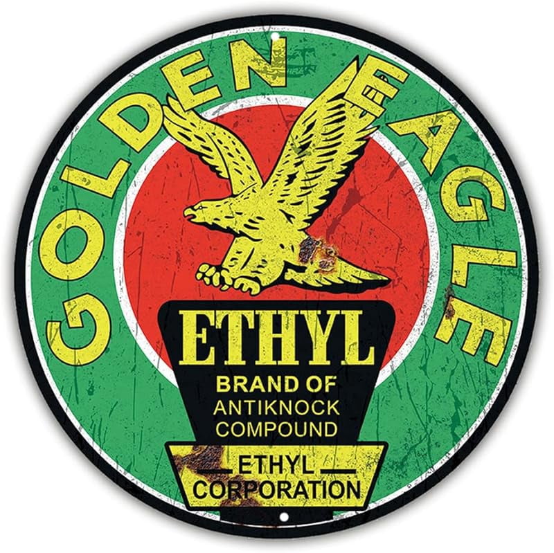 Reproduction Auto Signs Reproduction Vintage Tin Signs, Gas Oil Car Metal Signs for Garage Man ...