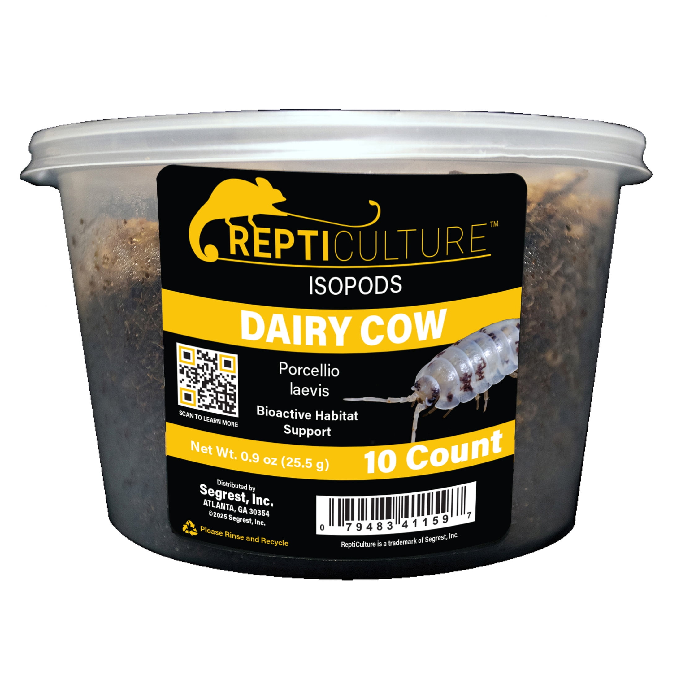 ReptiCulture Dairy Cow Isopod 10 ct