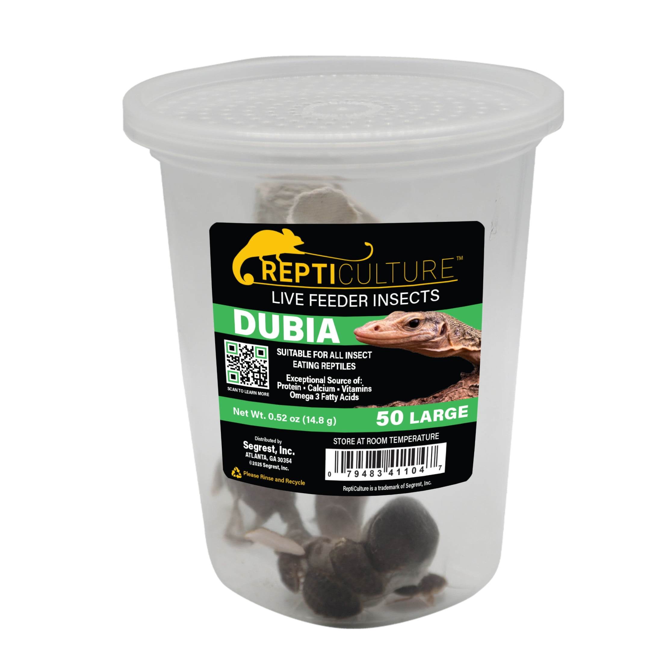 ReptiCulture Large Dubia 50 ct