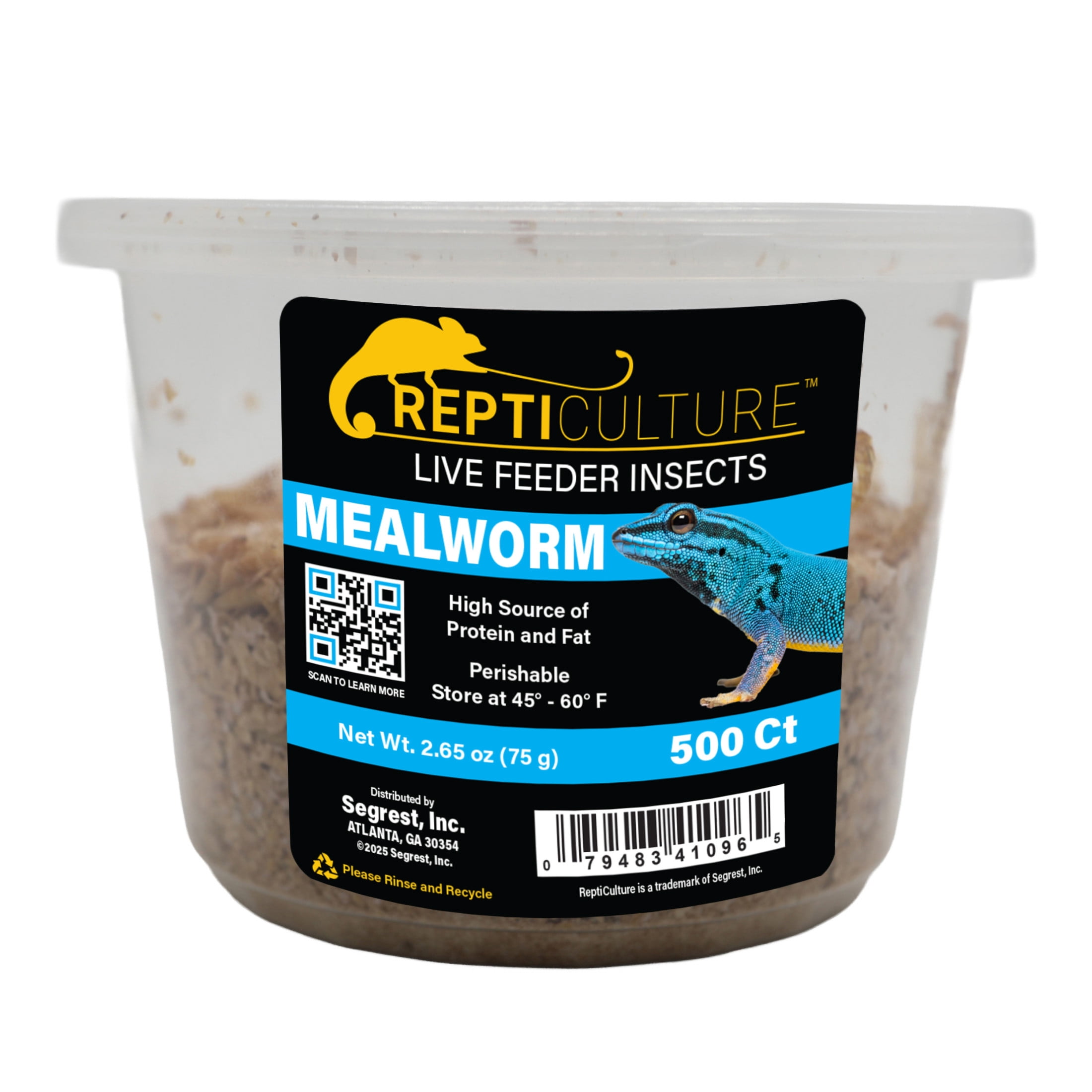 ReptiCulture Mealworm 500 ct