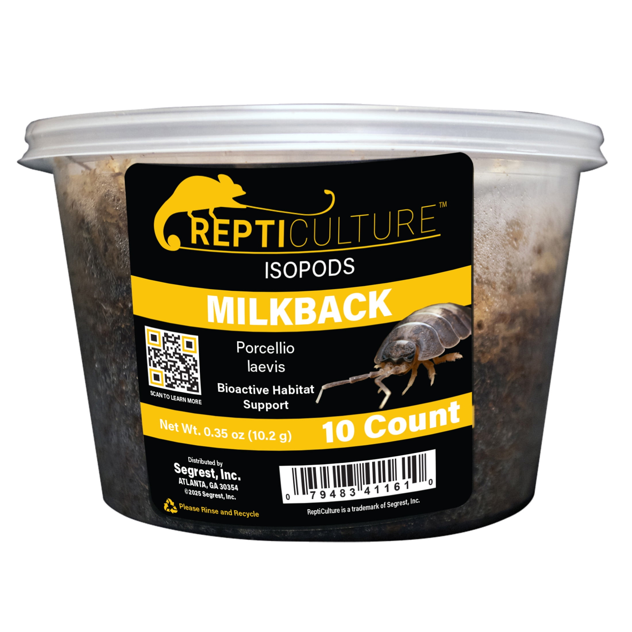 ReptiCulture Milkback Isopod 10 ct