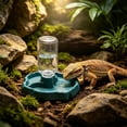 thumbnail image 1 of Reptile Automatic Water Dispenser, Self-Filling Terrarium Water Bowl Pet Drinking Feeder for Lizard Snake Small Reptiles, 1 of 6