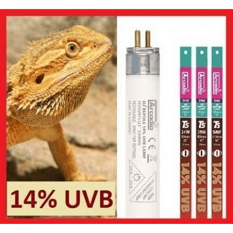 Arcadia Reptile UV Light - 14% UVB T5 Bulb, 22 - Walmart.com