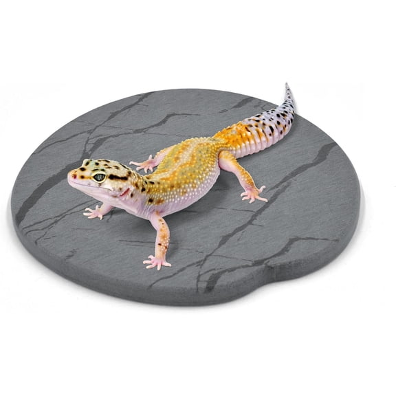 Reptile Basking Platform, 6''x6'' Basking Rocks for Bearded Dragons Turtle