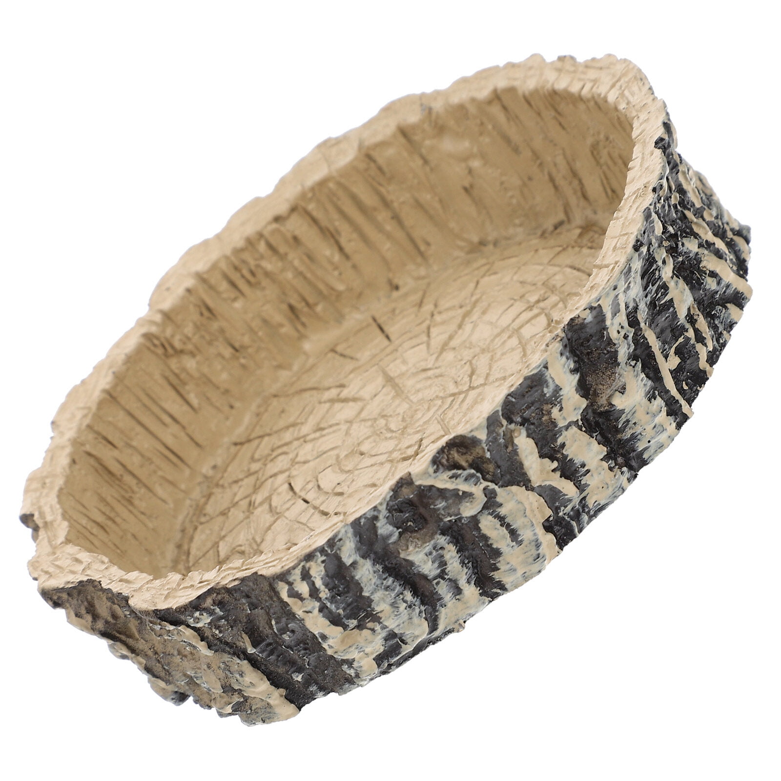 Reptile Bowl Bearded Dragon Food Gecko Water Dish Animal Terrarium