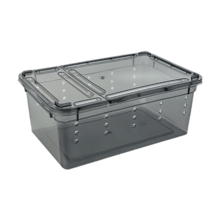 Reptile Breeding Box Snake Enclosure Transparent Plastic Material Small Animal Habitat for Pet Owners