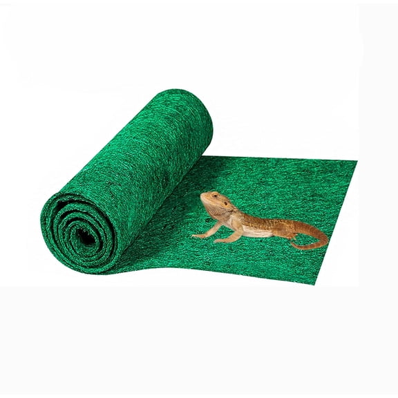 Reptile Carpet, Terrarium Bedding Substrate Liner Reptile Cage Mat Tank Accessories for Bearded Dragon Lizard Tortoise Leopard Gecko Snake