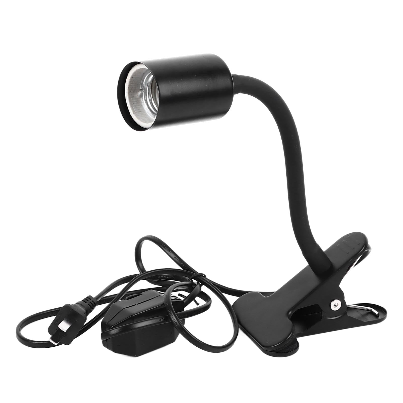 Reptile Clamp Heat Lamp UVA Full Spectrum Brightness Adjustable Reptile