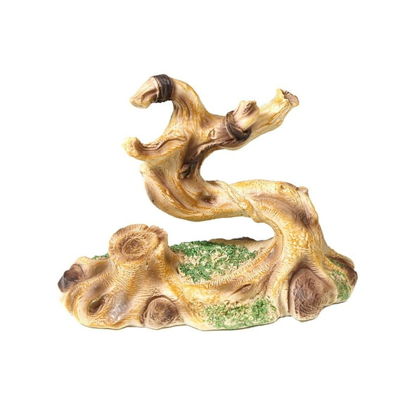 Reptile Climbing Wood Climbing Trunk Branch Resin Simulation Tree Textured Hideout for Bearded Dragon Snake Terrarium