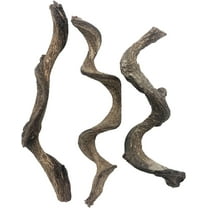 Reptile Decor Natural Forest Branch Terrarium Habitat Decoration Lizard Climbing Tree Branch for Bearded Dragon Gecko Snake Frog Chameleon Spider 3PCS