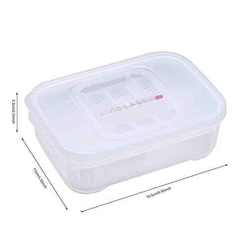 Reptile Egg Breeding Hatchery Box Transparent Plastic Amphibian