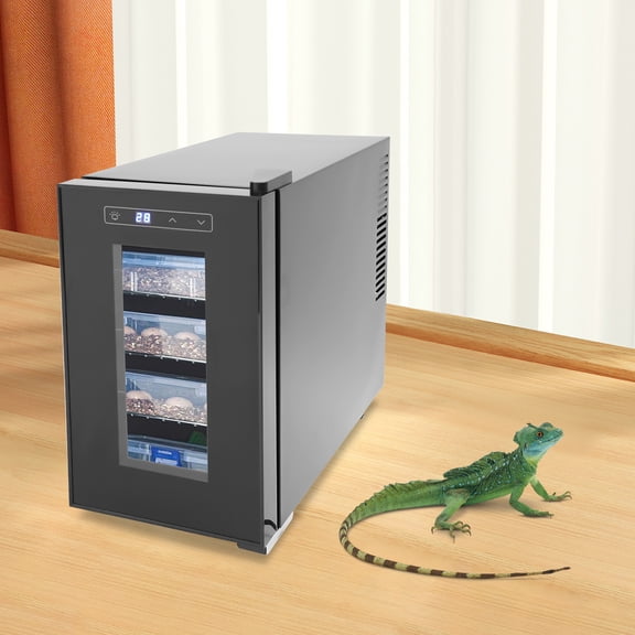 Reptile Egg Incubator, 23L Black Reptile Egg Incubator, Reptile Egg Incubator With Precise Temperature Control