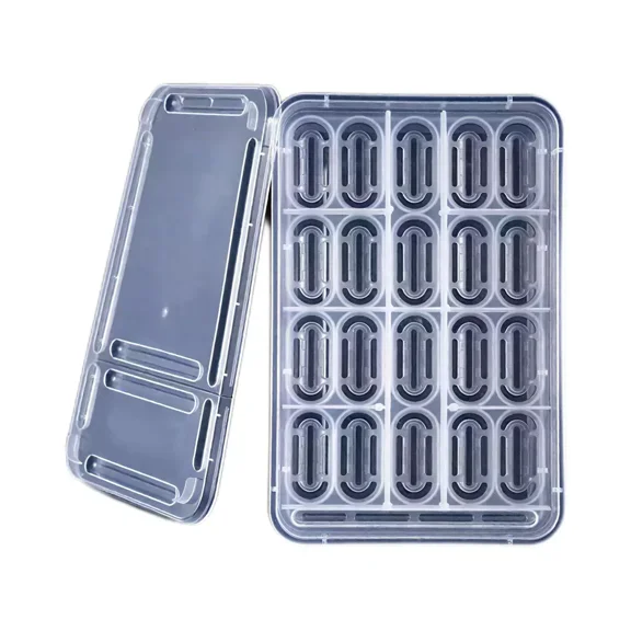 Reptile Egg Incubator Tray With Box For Professional Reptile Breeding, For Gecko Lizard And Small Reptiles, 20 Grids,1 Pack