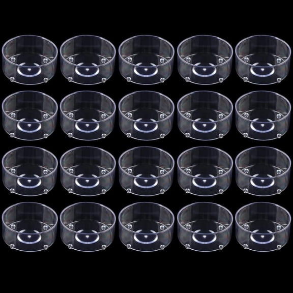 Reptile Feeding Bowl Plastic Water Bowl Food Dish for Spider Tarantula Lizard Gecko