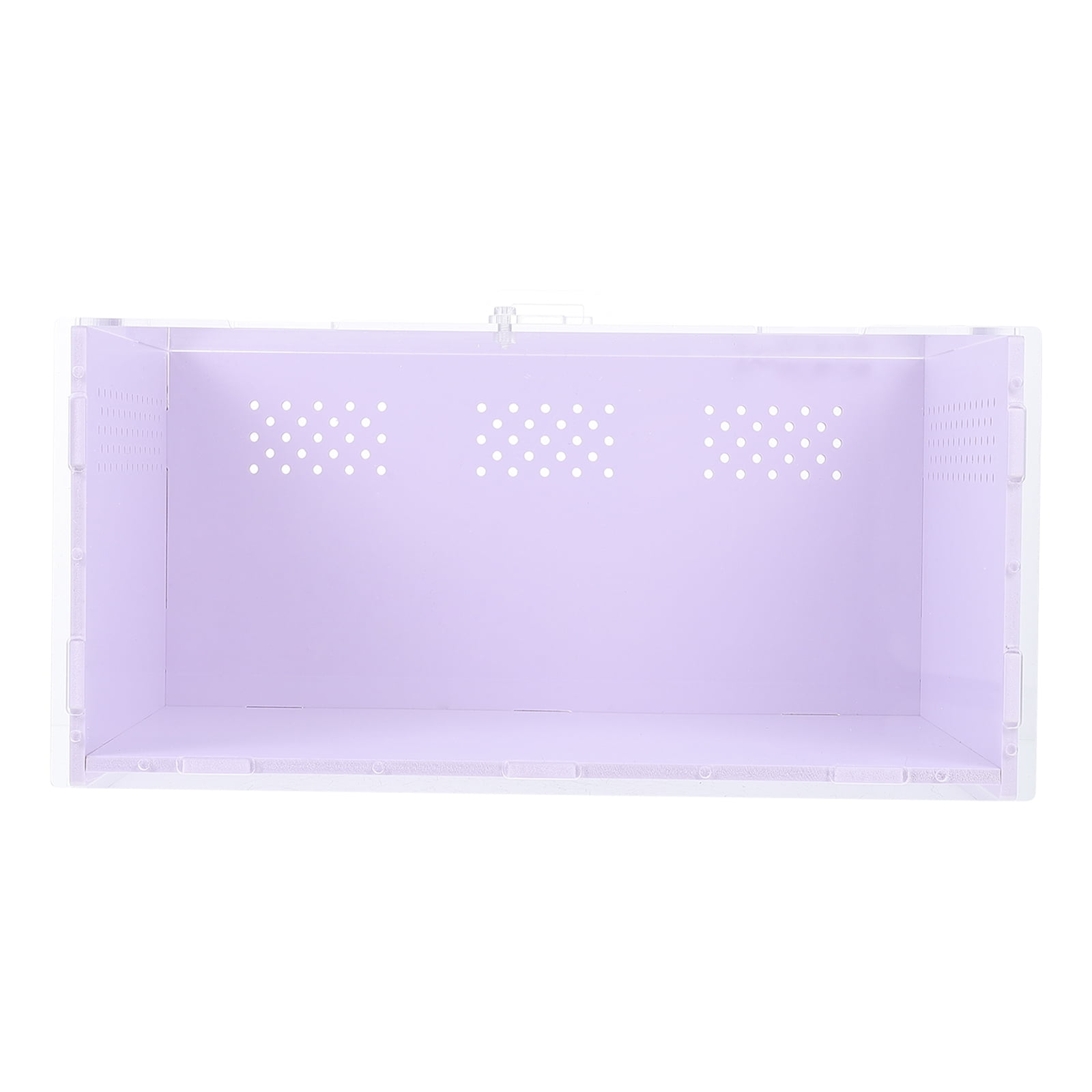 Curated visual reference: Picture Idea: Reptile Feeding Box White Spider Feeder Reptiles Holder Case Pet