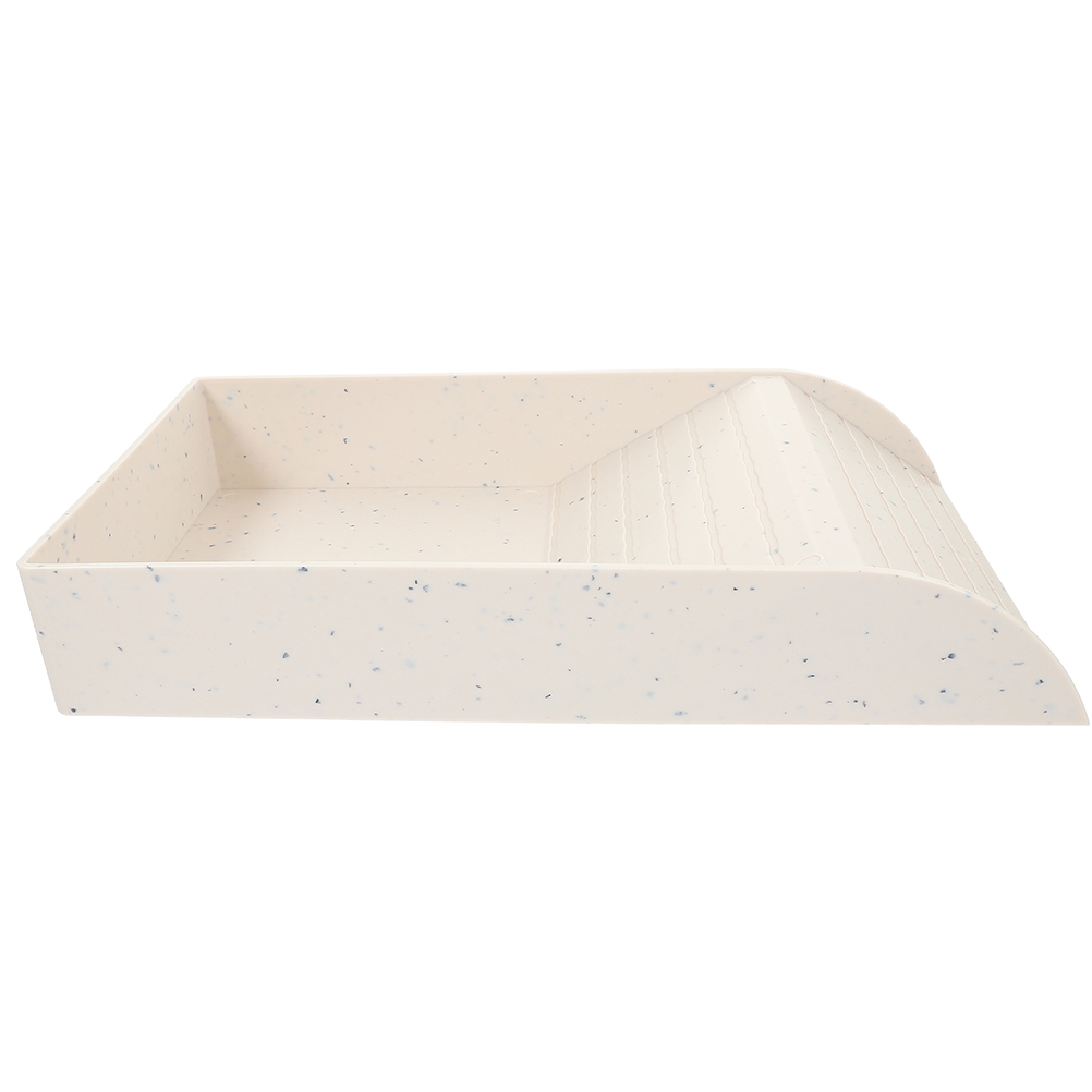 Reptile Feeding Dish with Ramp Turtle Basking Platform Multifunctional